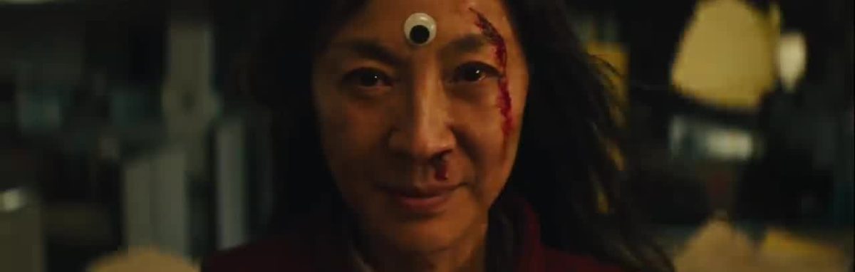 Michelle Yeoh in EVERYTHING EVERYWHERE ALL AT ONCE.